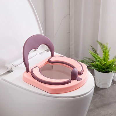 Alturas ajustables Oriental Cereza Asiento de aseo para bebés Posibilidad plegable Potty Entrenamiento ABS