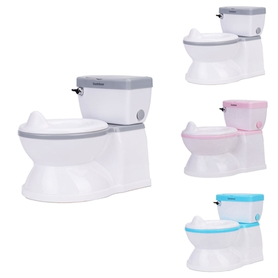 Eco-Amigo Azul Rosa Gris Bebé Baño de Entrenamiento Baño con Logotipo Personalizado