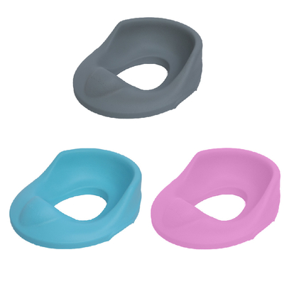 Silla de entrenamiento para niños pequeños con impresión azul/rosa/blanco ecológica