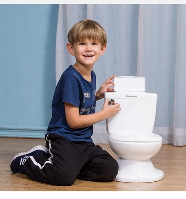Logotipo personalizado Impreso PP Plastico Bañera de Bebé Asiento de Entrenamiento de Baño - Eco Amigo Entrenador Plegable