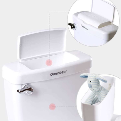 Toilet para bebés de tamaño cuadrado y multifunción con sonido