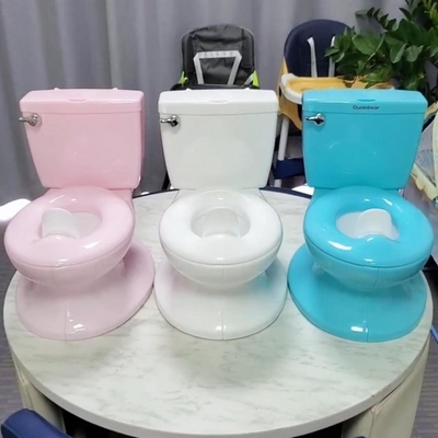 Toilet para bebés de tamaño cuadrado y multifunción con sonido