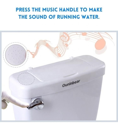 Toilet para bebés de tamaño cuadrado y multifunción con sonido