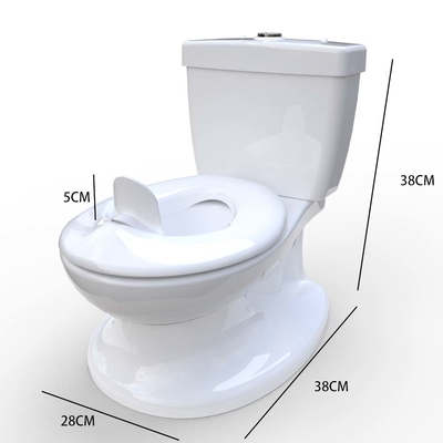 Eco Amigable Impresión Azul Rosa Blanca Niños Entrenador de Baño de Baño con Embalaje y Logotipo Personalizados