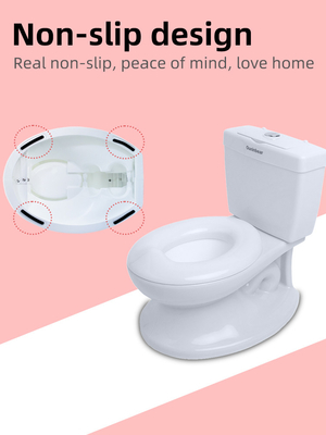 Eco Amigable Impresión Azul Rosa Blanca Niños Entrenador de Baño de Baño con Embalaje y Logotipo Personalizados