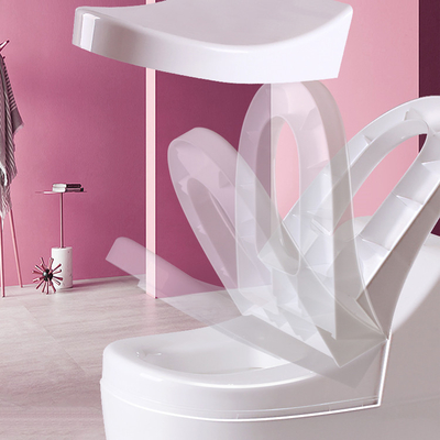 Cradle Style Infantil Toilet Potty Impresión Patrón Unisex Bebé Pot con Certificado de Prueba EN71