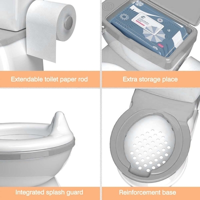 Eco Amigable de plástico para niños baño de entrenamiento baño azul rosa blanco logotipo personalizado mayorista