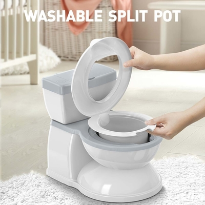 Eco Amigable de plástico para niños baño de entrenamiento baño azul rosa blanco logotipo personalizado mayorista