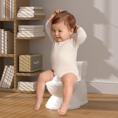 Fabrica Proveedor Directo Bebé Potty No tóxico Niño Entrenamiento inodoro Diseño de dibujos animados lindos Para Toliet Entrenador