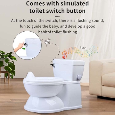 Simulación de peso ligero Niños Baño de plástico Preescolar Baño Baño de entrenamiento Baño de niños Baño