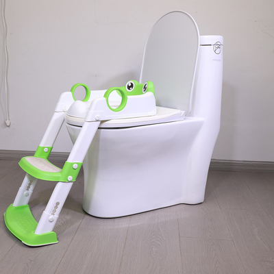 Cojín suave Bañera de entrenamiento asiento de baño con escabel escalera ecológica diseño