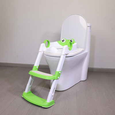 Cojín suave Bañera de entrenamiento asiento de baño con escabel escalera ecológica diseño