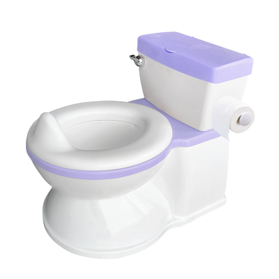 Nuevo musical bebé baño de entrenamiento con baño de plástico de tamaño niño pequeño