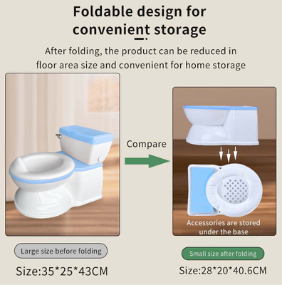 Babyhood Potty Plastic Baby Potty Chair Eco amigable de plástico BEAR OEM Logotipo personalizado