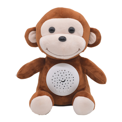 Nuevo bebé Noche estrellada Muñeca de animales rellenos Música relajante Sueño Niños juguetes de regalo creativos