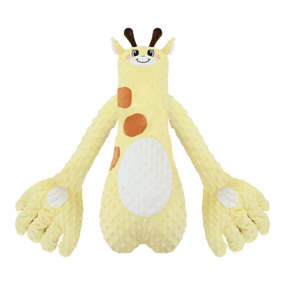 Consolador Bebé recién nacido almohada suave eléctrica suave palma rellena de animales juguetes de peluche para la relajación