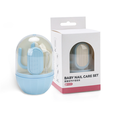 Conjunto de cuidado de uñas para bebés de forma de cactus para recién nacidos especial antiprisioner Carne para bebés Tijeras de seguridad Cortadoras de uñas Productos infantiles