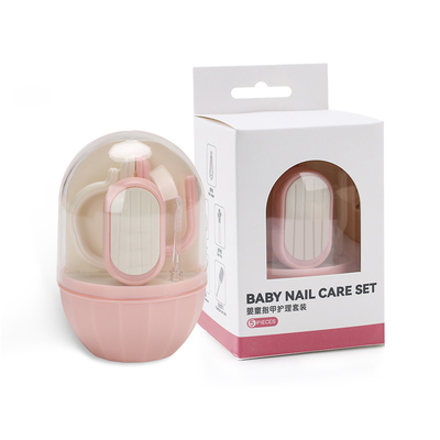 Conjunto de cuidado de uñas para bebés de forma de cactus para recién nacidos especial antiprisioner Carne para bebés Tijeras de seguridad Cortadoras de uñas Productos infantiles